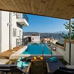 호텔 Seaviewheaven - Private Pool - Overlooking Chania